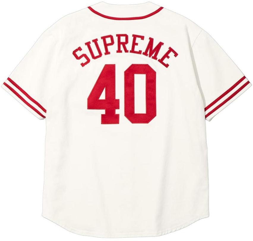 Supreme/40 Acres Twill Baseball Jersey view 8